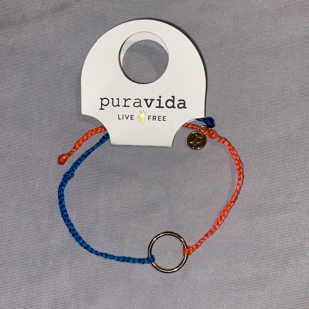Pura Vida two-tone full circle gold bracelet
